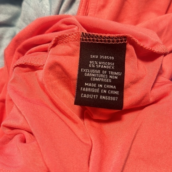 007-BNWT Le Chateau roost side sleeveless T-shirt XXS - Picture 4 of 4